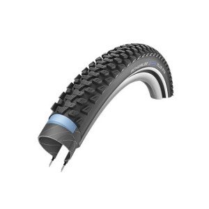 Padanga 26" Schwalbe Marathon Plus MTB HS 468, Perf. Wired 57-559 Black-Reflex