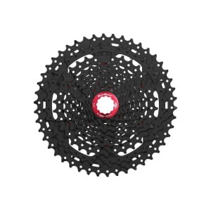 Galinis žvaigždžių blokas SunRace CSMX3 10-speed black-11-46T