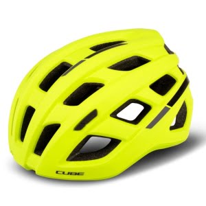 Šalmas Cube Road Race yellow-S (49-55)