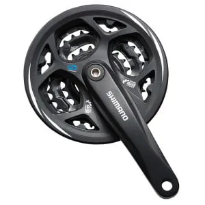 Priekinis žvaigždžių blokas Shimano ALTUS FC-M311-42T 175MM 7/8-speed black-42X32X22T