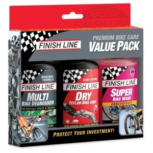 Grandinės priežiūros rinkinys Finish Line Value Pack Dry 3 vnt. x 120ml