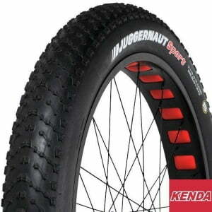 Padanga 26" FAT BIKE Kenda Juggernaut Sport 26x4.00