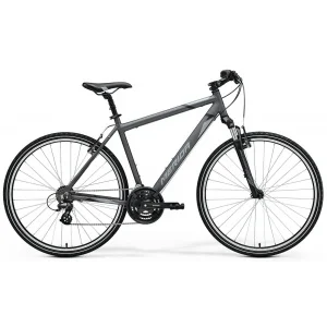 Dviratis Merida CROSSWAY 10-V silk dark silver-S-M(48)