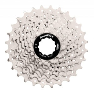 Galinis žvaigždžių blokas SunRace CSRS1 10-speed metallic-11-32T