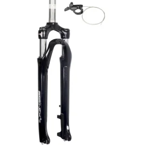 Šakė SR Suntour NEX RL DS 28" 63mm 1-1/8" 9x100mm black matt