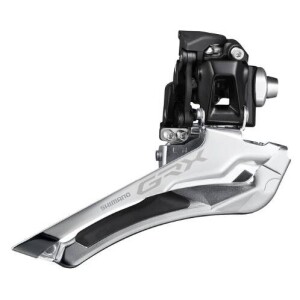 Priekinis pavarų perjungėjas Shimano GRX FD-RX400 Brazed-on Down-Swing 2x10-speed