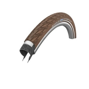 Padanga 28" Schwalbe Delta Cruiser Plus HS 431, Active Wired 37-622 Brown-Reflex