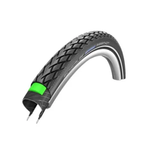 Padanga 28" Schwalbe Marathon HS 420, Perf Wired 47-622 Black-Reflex