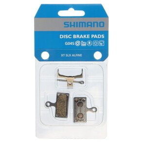 Stabdžių kaladėlės Shimano Metal G04S disk.