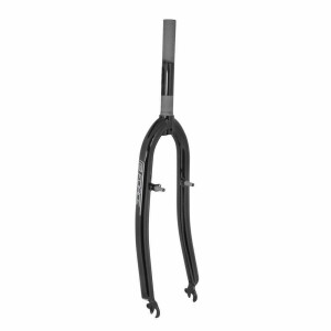 Priekinė šakė FORCE MTB 26" su sriegiu 1" (plienas, juoda)