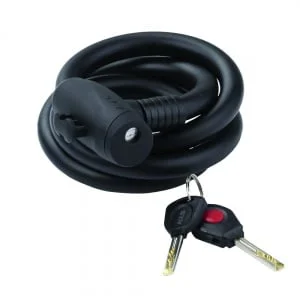 Spyna KLS Coil cable 4.5x150cm (juoda)