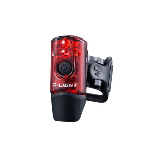 Galinis žibintas D-LIGHT 214R USB 2LEDx0,12W