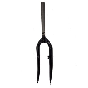 Priekinė kieta šakė 24" MTB, plieninė, 22.2mm (juoda)