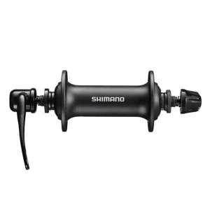 Priekinė stebulė Shimano T3000 Acera, CL diskui, 36H, su greitveržle (juoda)