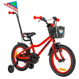 vaikiškas dviratukas su pagalbiniais ratukais