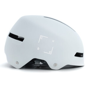 Šalmas Cube DIRT 2.0 white'n'grey-L (57-62)