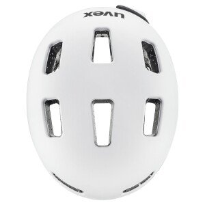 Šalmas Uvex city 4 white skyfall matt-55-58CM