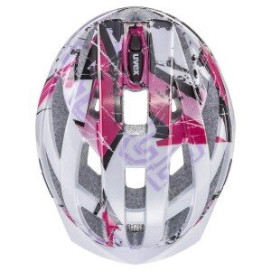 Šalmas Uvex Air wing white-pink-56-60CM