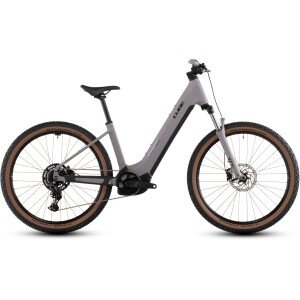 Elektrinis dviratis Cube Reaction Hybrid Performance 600 Easy Entry 27.5 plumgrey'n'black 2026-XL