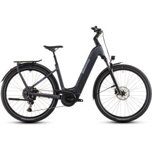 Elektrinis dviratis Cube Kathmandu Hybrid ONE 800 Easy Entry metallicgrey'n'grey 2026-50 cm