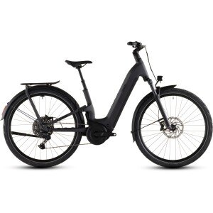 Elektrinis dviratis Cube Kathmandu Hybrid ONE11 HPC Pro 800 Easy Entry slabgrey'n'black 2026-54 cm
