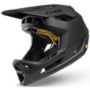 Šalmas Cube Descender black-M (55-59)
