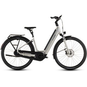 Elektrinis dviratis Cube Supreme RT Hybrid Comfort EXC 600 Easy Entry champagne'n'grey 2026-46 cm