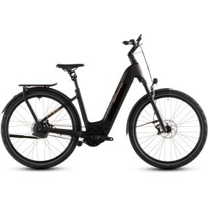 Elektrinis dviratis Cube Kathmandu Hybrid Comfort SLX 800 Easy Entry solareclipse'n'gold 2026-46 cm