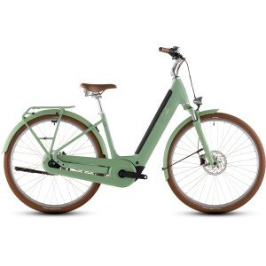 Elektrinis dviratis Cube Aruba Hybrid 600 Easy Entry 28 cactus'n'brown 2026-46 cm
