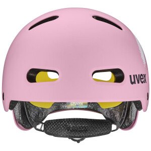 Šalmas Uvex kid 4 style MIPS spray strawberry matt-55-58CM