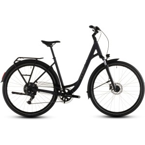 Dviratis Cube Touring ONE Easy Entry night'n'chrome 2026-50 cm