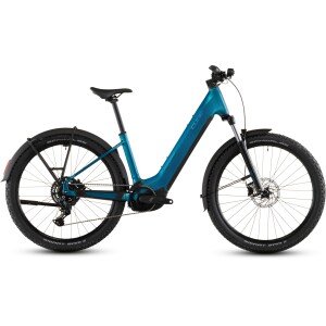 Elektrinis dviratis Cube Reaction Hybrid Performance 600 FE Easy Entry 27.5 electricblue'n'dazzle 2026-L