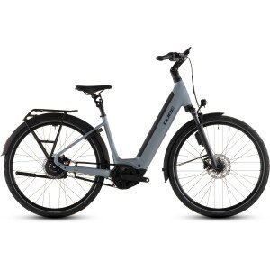 Elektrinis dviratis Cube Supreme Hybrid Deluxe SLX 600 Easy Entry seagrey'n'black 2026-46 cm