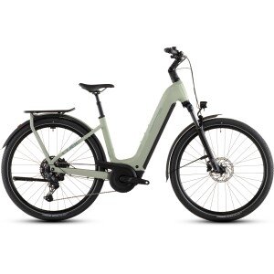 Elektrinis dviratis Cube Kathmandu Hybrid ONE 800 Easy Entry pea'n'green 2026-50 cm