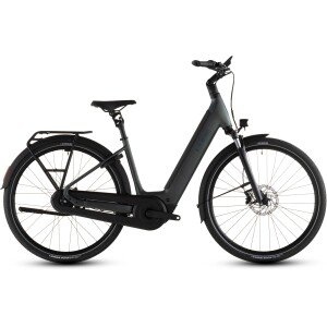 Elektrinis dviratis Cube Supreme RT Hybrid Comfort EXC 600 Easy Entry 26 sagebrushgreen'n'prism 2026-42 cm