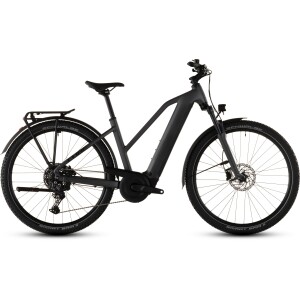Elektrinis dviratis Cube Nuride Hybrid Performance 600 Trapeze slabgrey'n'black 2026-54 cm