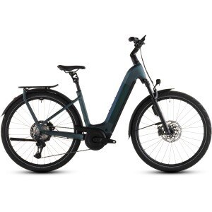 Elektrinis dviratis Cube Kathmandu Hybrid SLT 800 Easy Entry duskwood'n'goblin 2026-50 cm