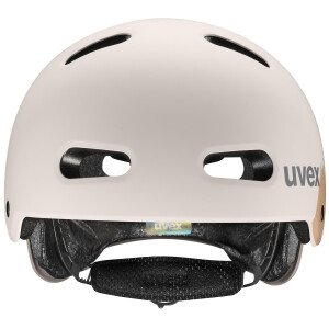 Šalmas Uvex kid 4 style super hero warm grey matt-51-55CM