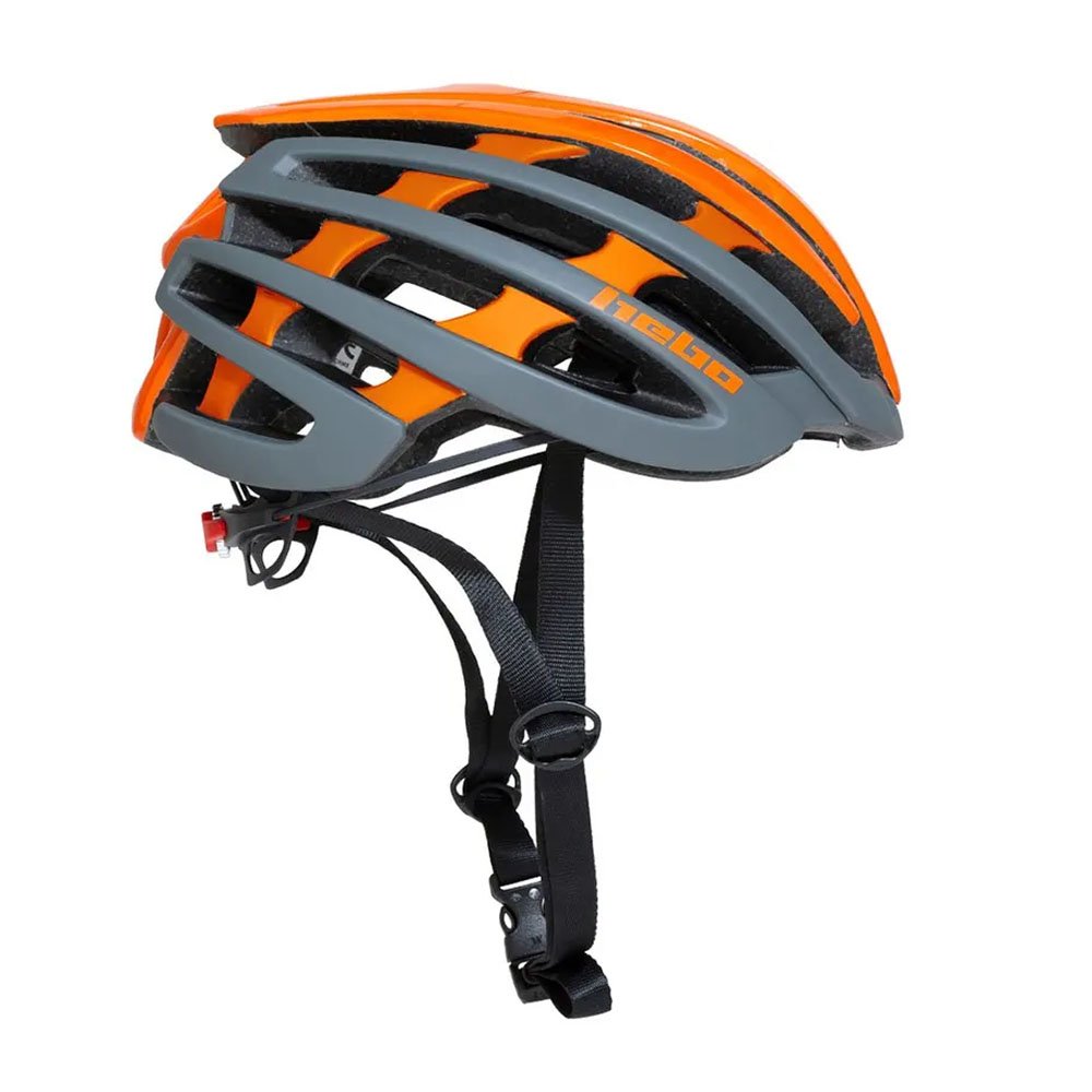 Šalmas HEBO Casco Bici Core // dydis: 58-61 cm (pilka/oranžinė) Šalmas HEBO Casco Bici Core // dydis: 58-61 cm (pilka/oranžinė)