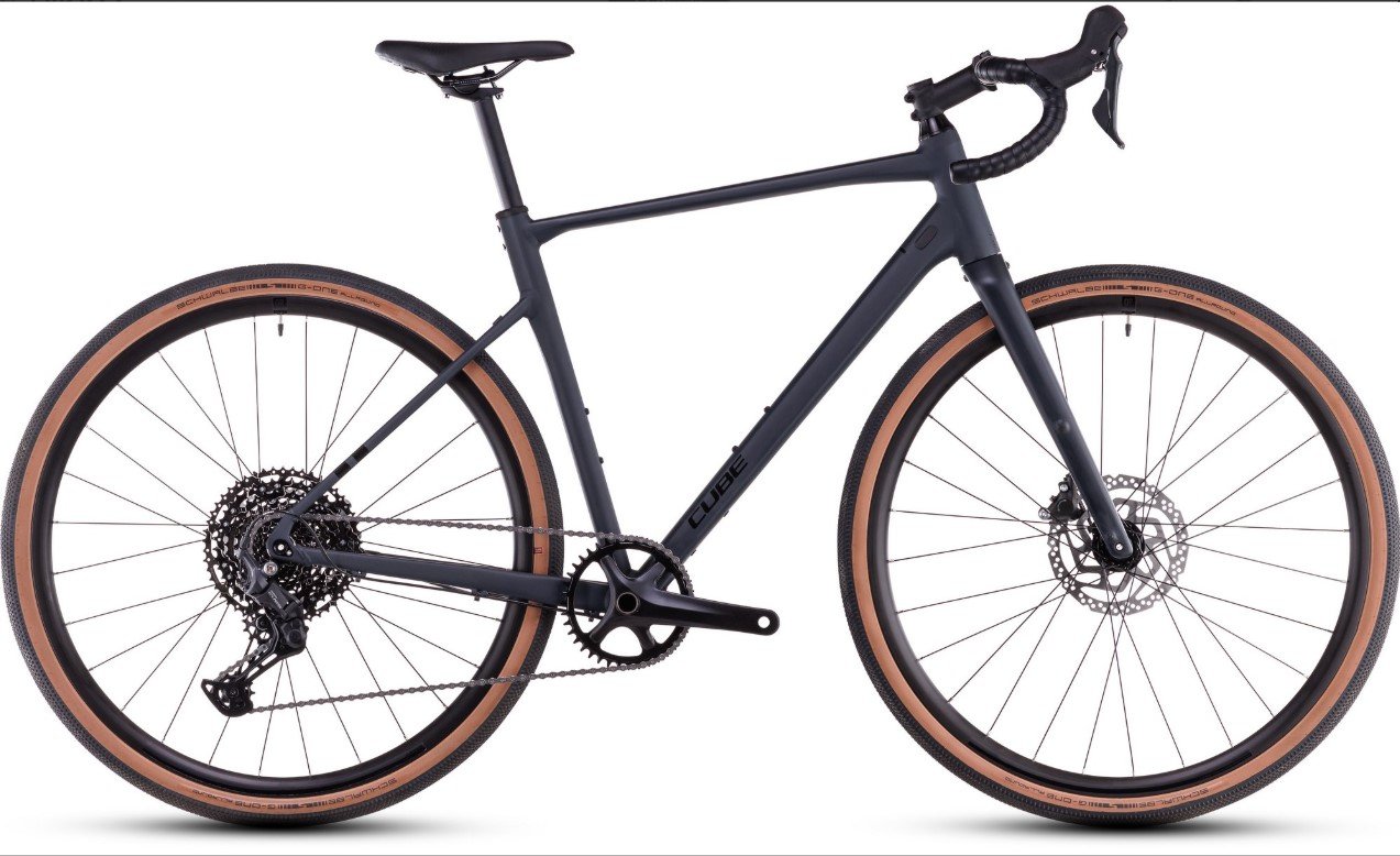 Dviratis Cube Nuroad Pro  night’n’black L